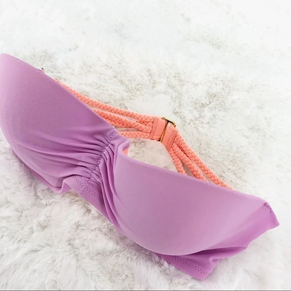 Victoria's Secret Women's 34C Purple Bandeau Top